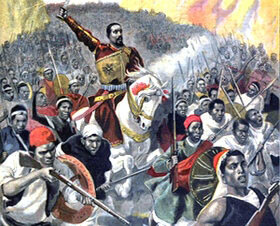 Ras Mekonnen at the battle of Amba Alage